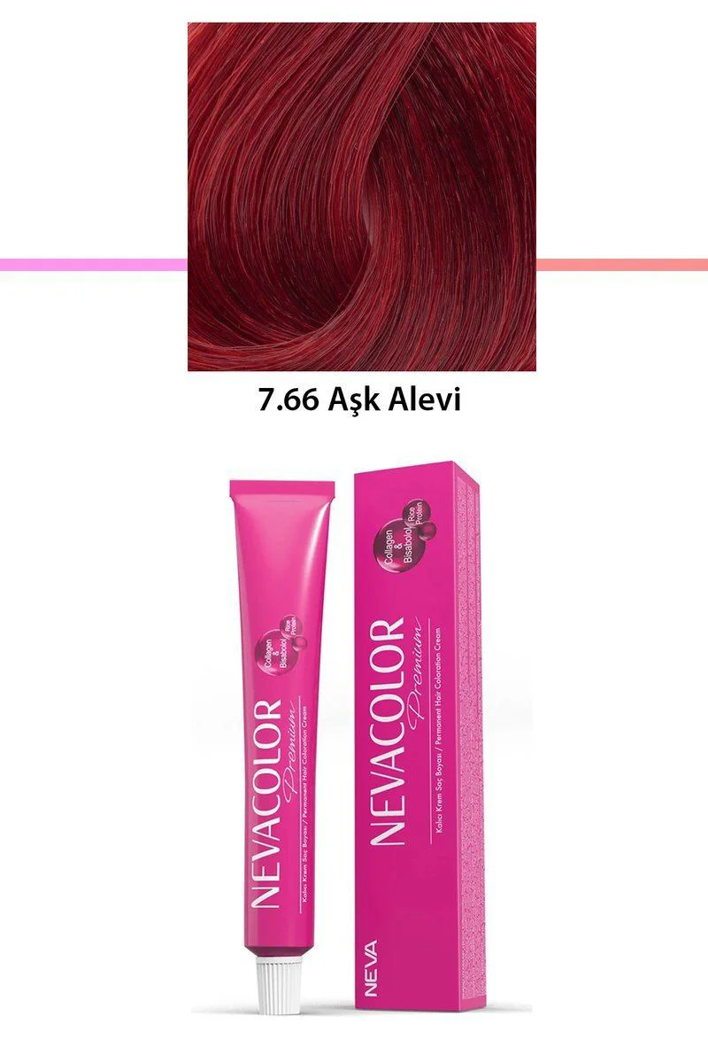 Premium 7.66 Aşk Alevi Kalıcı Krem Saç Boyası – Saçları Besleyen Parlak Renk, 50 g Tüp Fiyatı, Yorumları ve Özellikleri