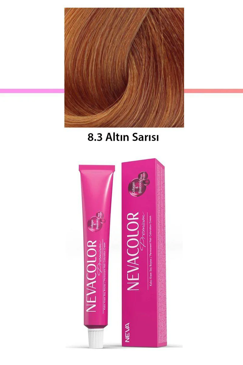 Premium 8.3 Altın Sarısı Kalıcı Krem Saç Boyası 50 g Tüp – Parlak ve Sağlıklı Saçlar İçin Fiyatı, Yorumları ve Özellikleri