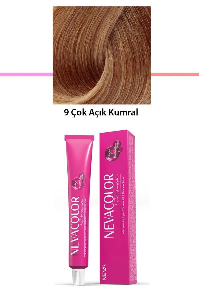 Premium 9 Açık Kumral Kalıcı Krem Saç Boyası - Bisablol & Kolajen Formül 50g Fiyatı, Yorumları ve Özellikleri