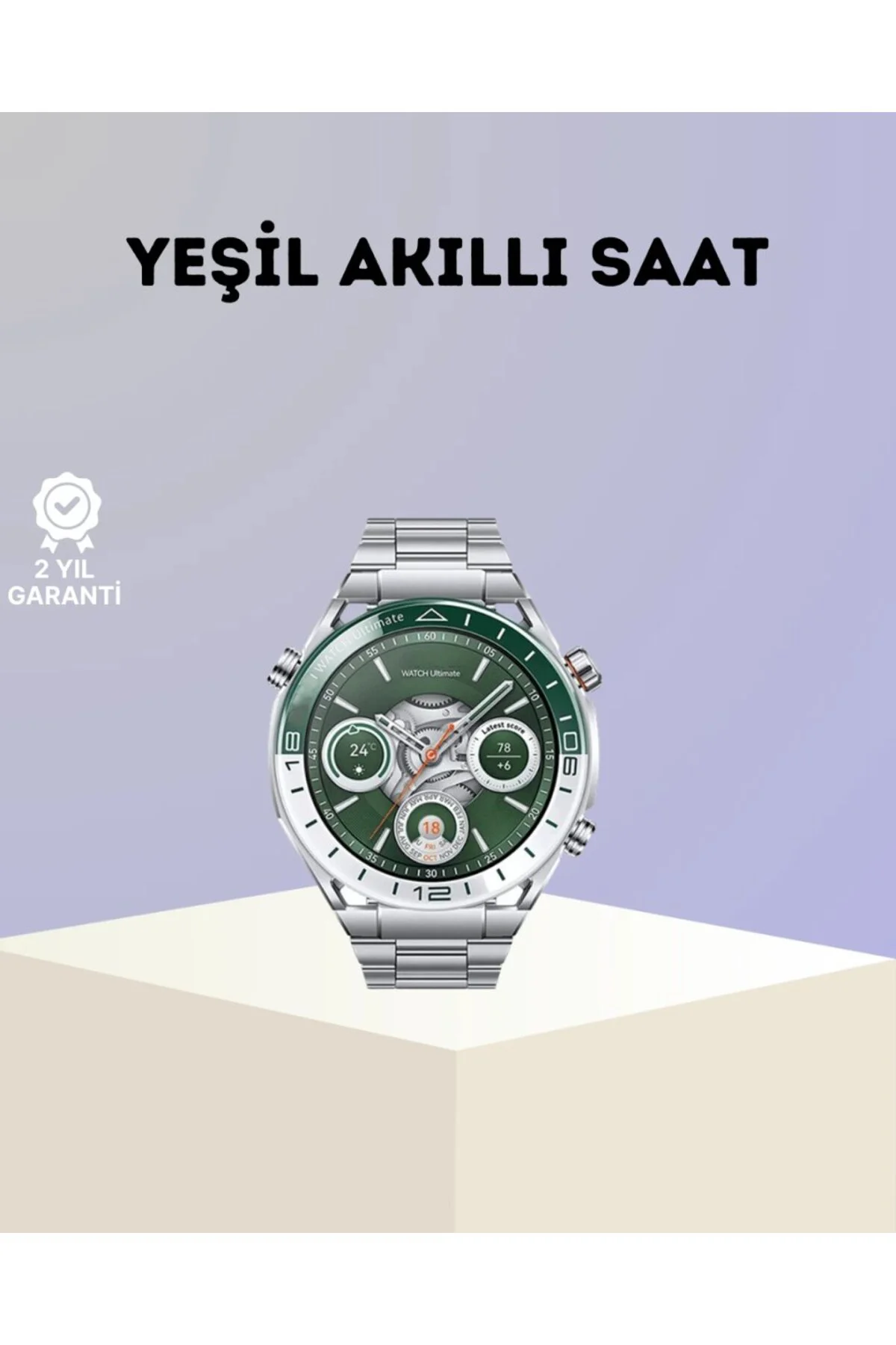 Premium Amoled Akıllı Saat Gps Harita Desteği Bluetooth Arama Sağ