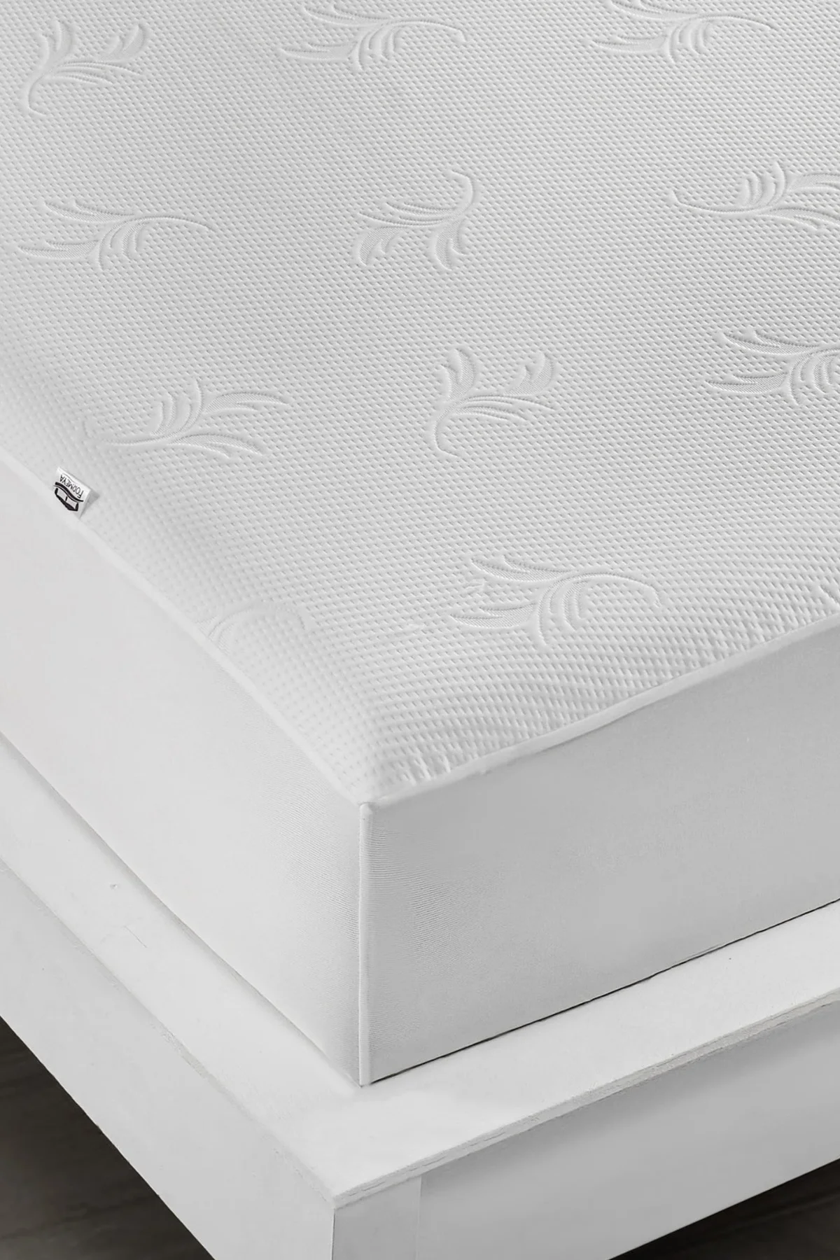 Premium Bambu Desenli Su Sıvı Geçirmez Alez Tek-Çift Kişilik-Batt