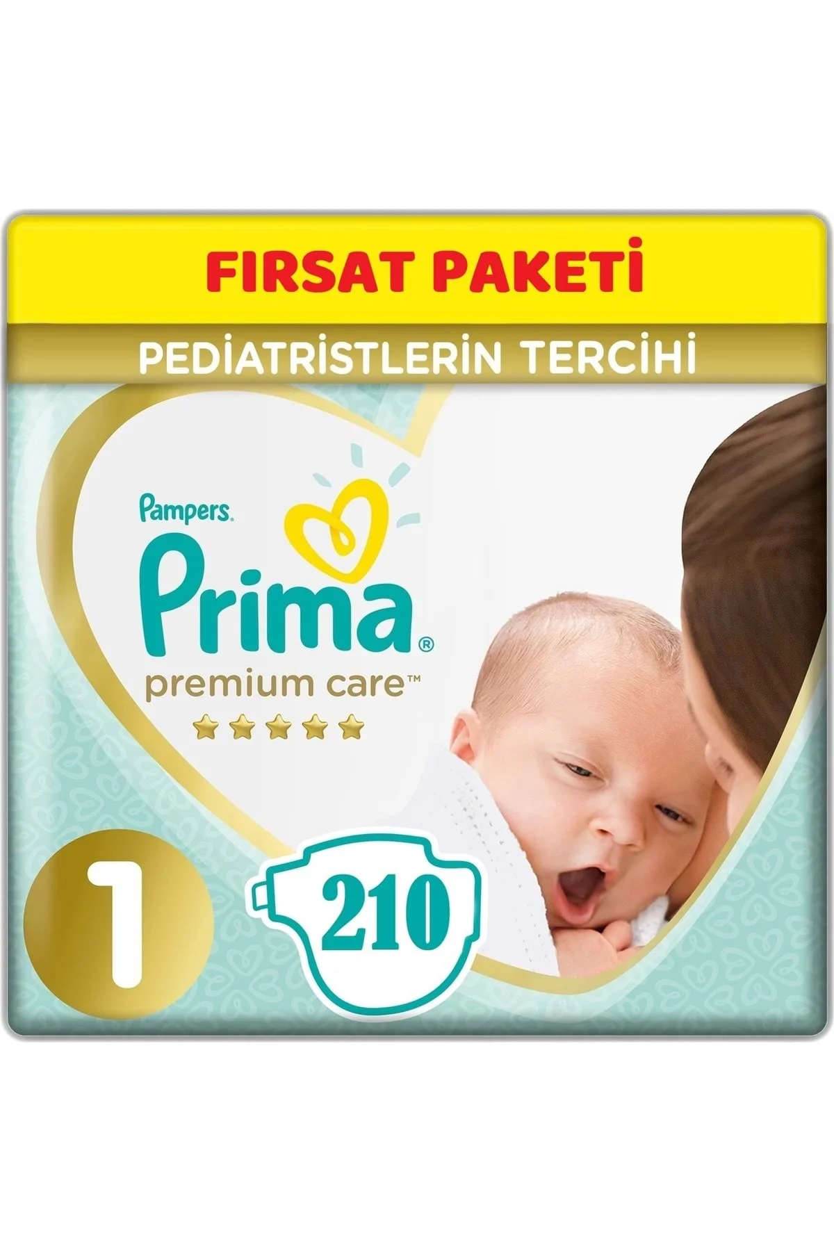 Premium Care Bebek Bezi Beden:1 (2-5Kg) Yeni Doğan 210 Adet Ekonomik Fırsat Pk Premium Care Bebek Bezi Beden:1 (2-5Kg) Yeni Doğan 210 Adet Ekonomik Fırsat Pk