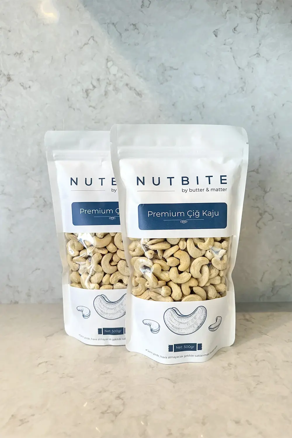 Premium Çiğ Kaju 1kg - Taptaze Yeni Mahsül - Yağsız & Tuzsuz Natu