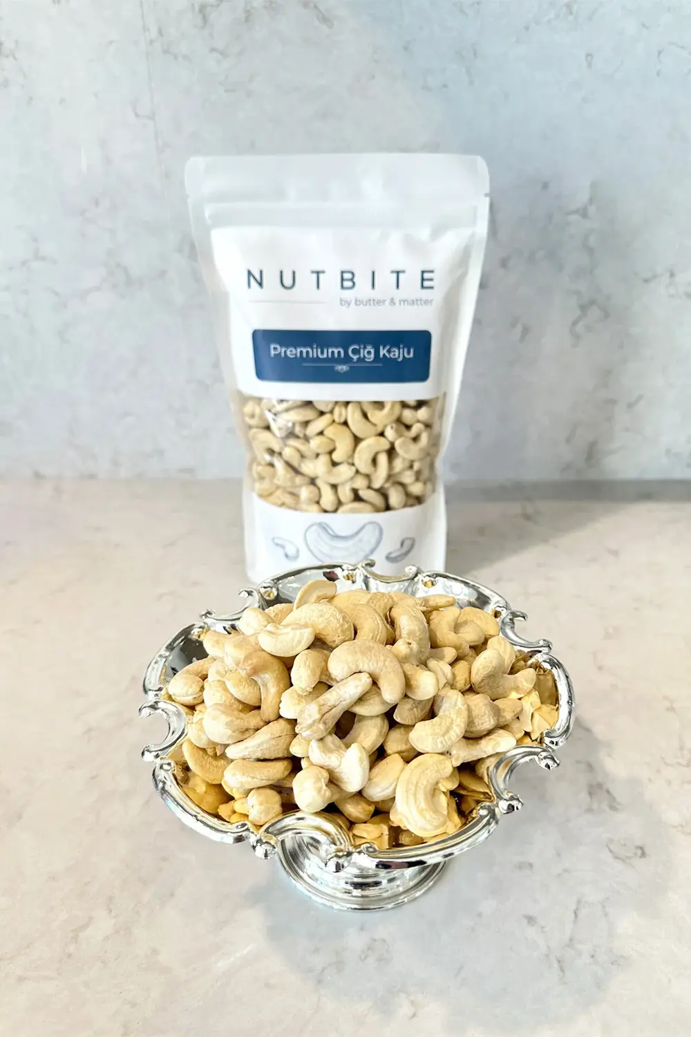 Premium Çiğ Kaju 1kg - Taptaze Yeni Mahsül - Yağsız & Tuzsuz Natu