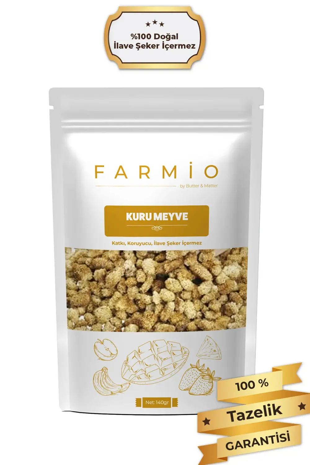 Premium Dut Kurusu – 140gr – Doğal Kurutulmuş