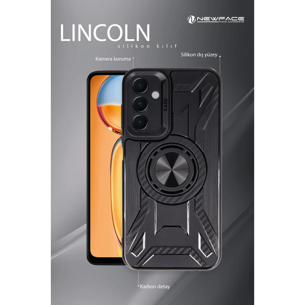 Premium Galaxy M15 Kılıf Lincoln Silikon - Lacivert