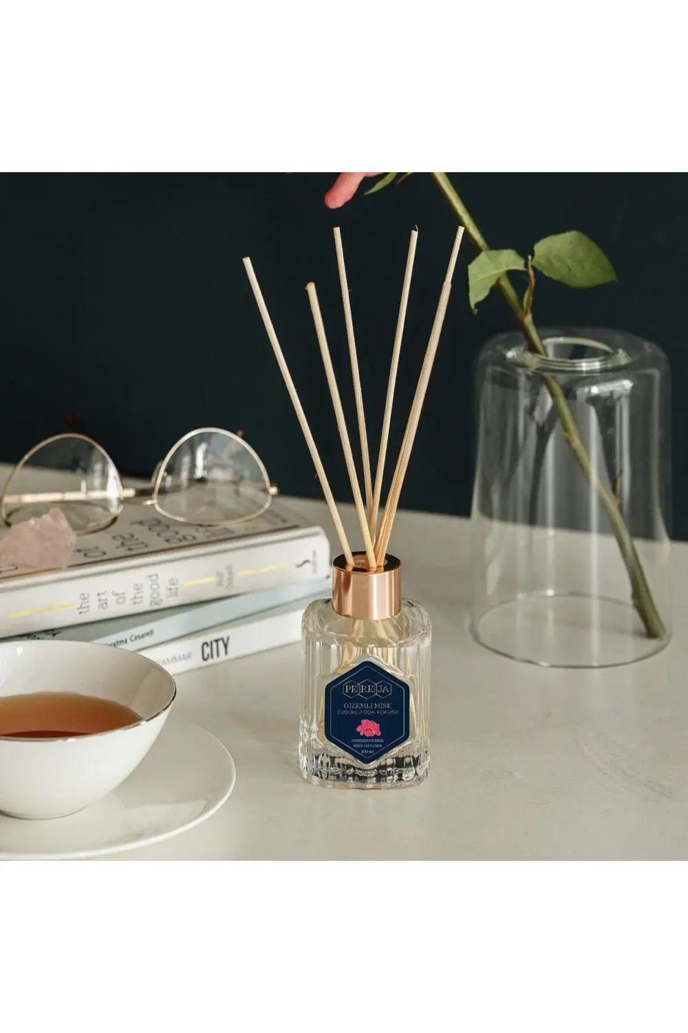 Premium Gizemli Misk Çubuklu Oda Kokusu 100 ml