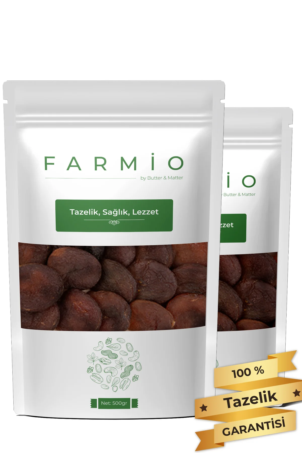 Premium Gün Kurusu Kayısı 1kg - Taptaze Yeni Mahsül - Gurme Seris