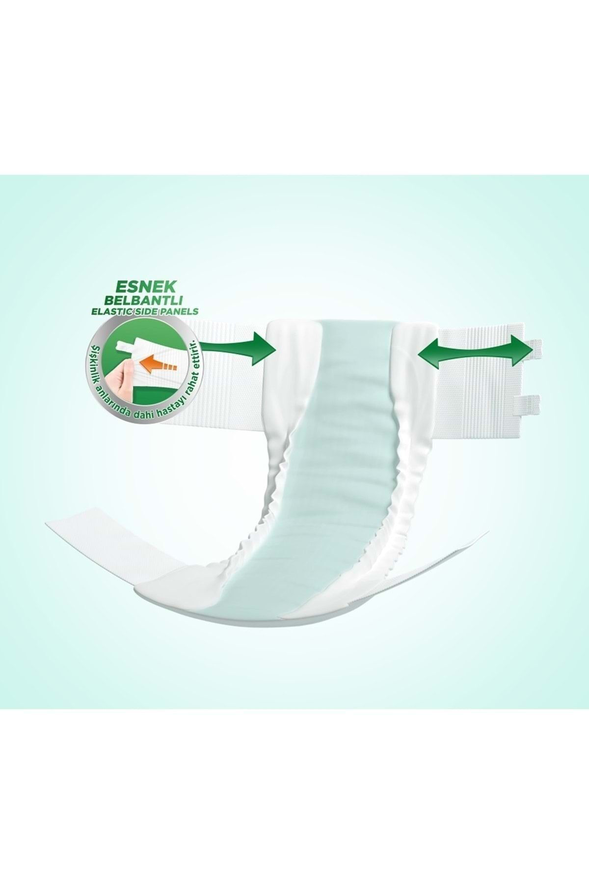 Evony Premium Hasta Bezi Yetişkin Bel Bantlı Tekstil Yüzey Extra Large-