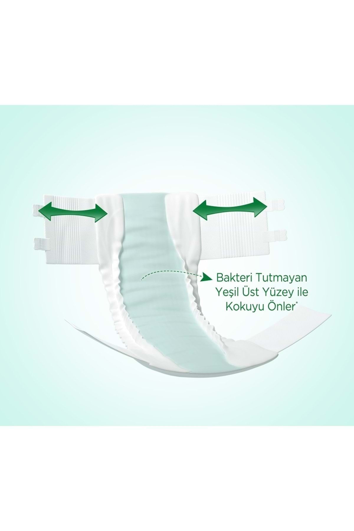 Premium Hasta Bezi Yetişkin Bel Bantlı Tekstil Yüzey Ekstra Büyük