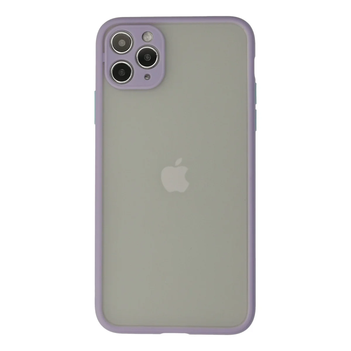 Premium iPhone 12 Pro Montreal Silikon Kılıf – Mor, Kamera Korumalı ve Mat Tasarım