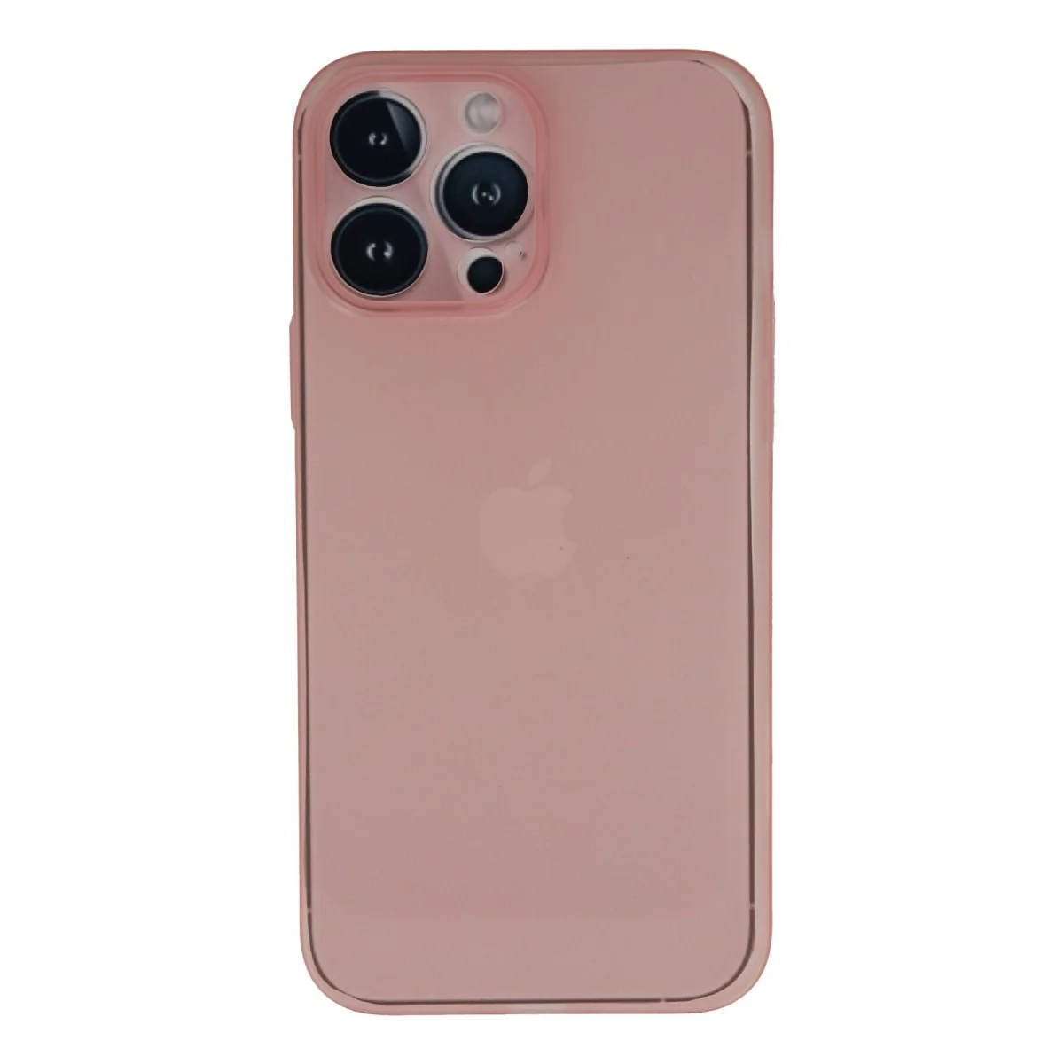 Premium iPhone 13 Pro Max Kılıf PP Ultra İnce Kapak - Pembe