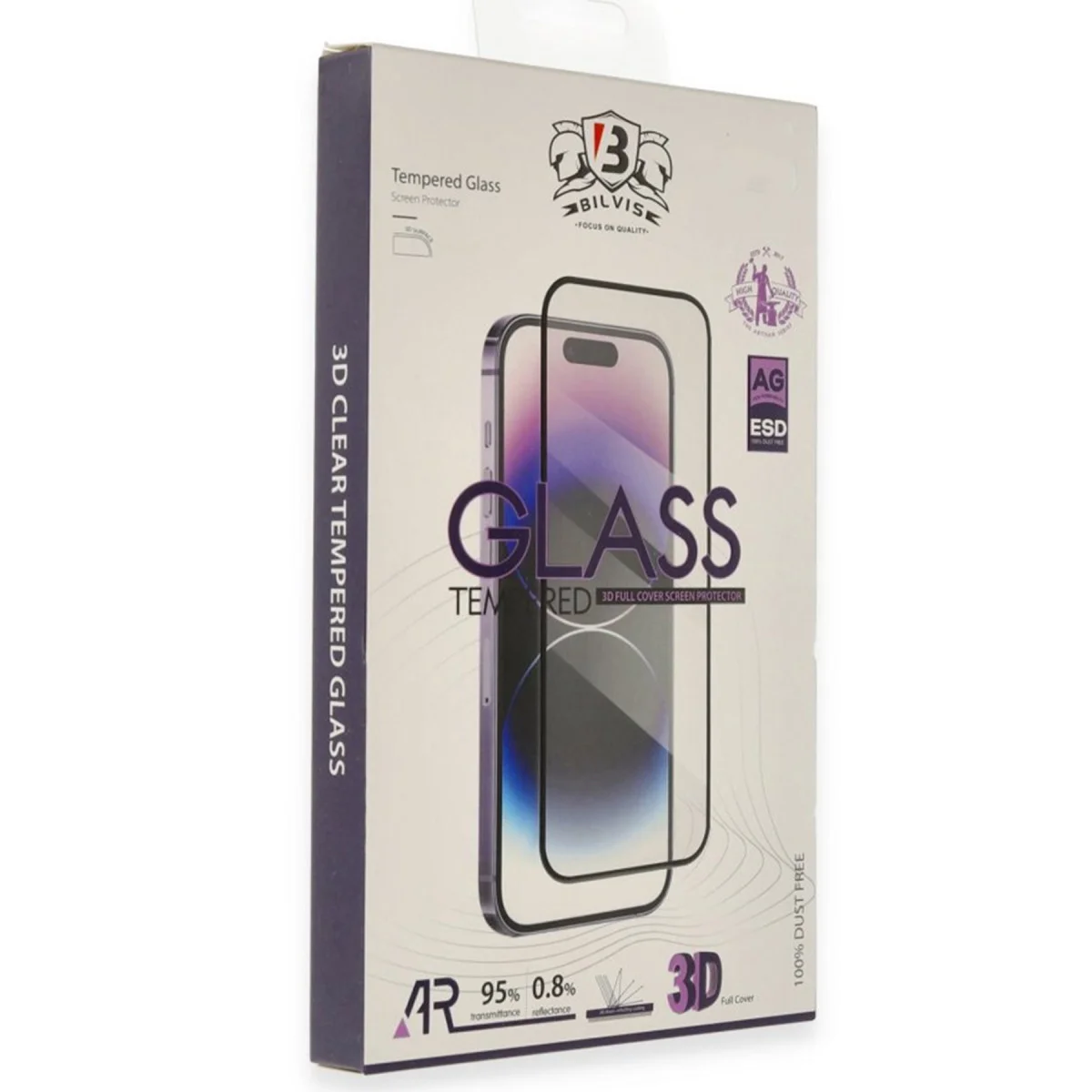 Premium iPhone 16E 3D Cam Ekran Koruyucu - HD Toz Geçirmez ve Göz Dostu