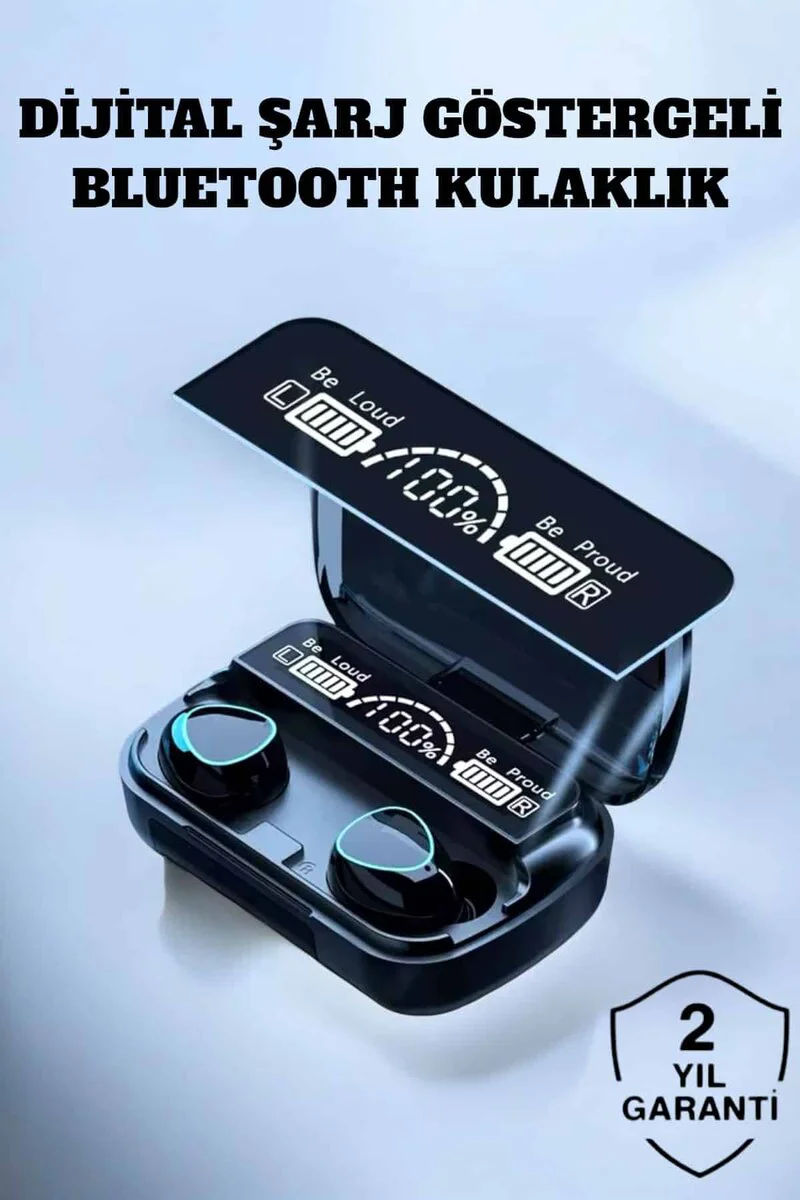 Premium Kablosuz Kulaklık - Extra Bass, HD Ses ve 40 Saat Pil Ömrü ile Mükemmel Müzik Deneyimi