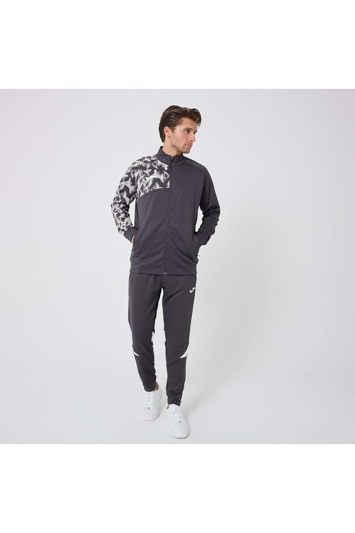 Joma Premium Kamp Eşofmanı Suit Erkek Eşofman Takımı Gri