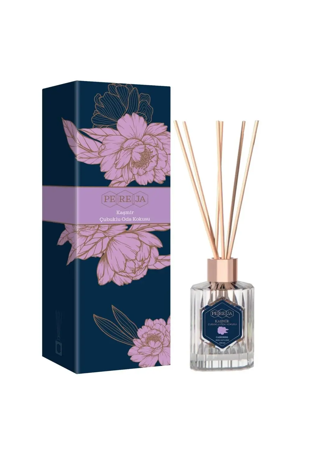 Premium Kaşmir Çubuklu Oda Kokusu 100 ml Premium Kaşmir Çubuklu Oda Kokusu 100 ml