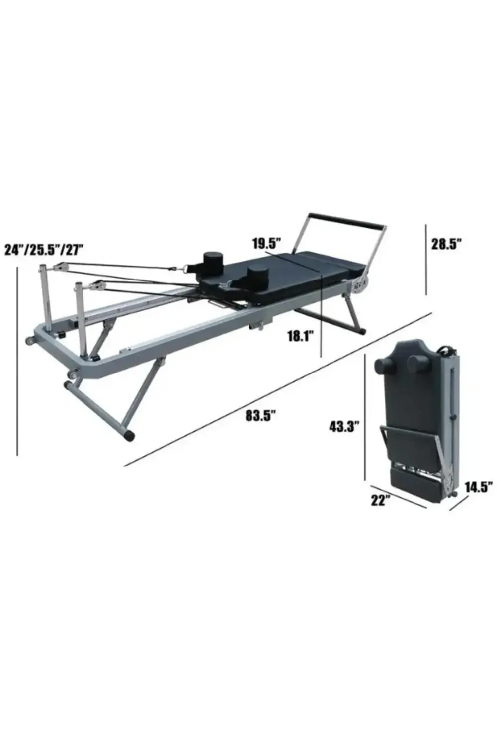 Premium Katlanabilir Reformer Aleti