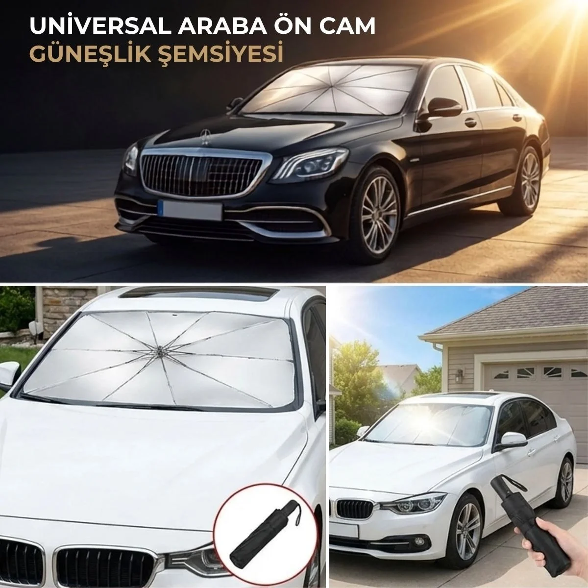 Premium Katlanabilir Araç Ön Cam Güneşliği – Şemsiye Tipi Oto Güneşlik, Uv Korumalı Isı Yalıtımlı Ön Cam Gölgelik Bx40 Premium Katlanabilir Araç Ön Cam Güneşliği – Şemsiye Tipi Oto Güneşlik, Uv Korumalı Isı Yalıtımlı Ön Cam Gölgelik Bx40