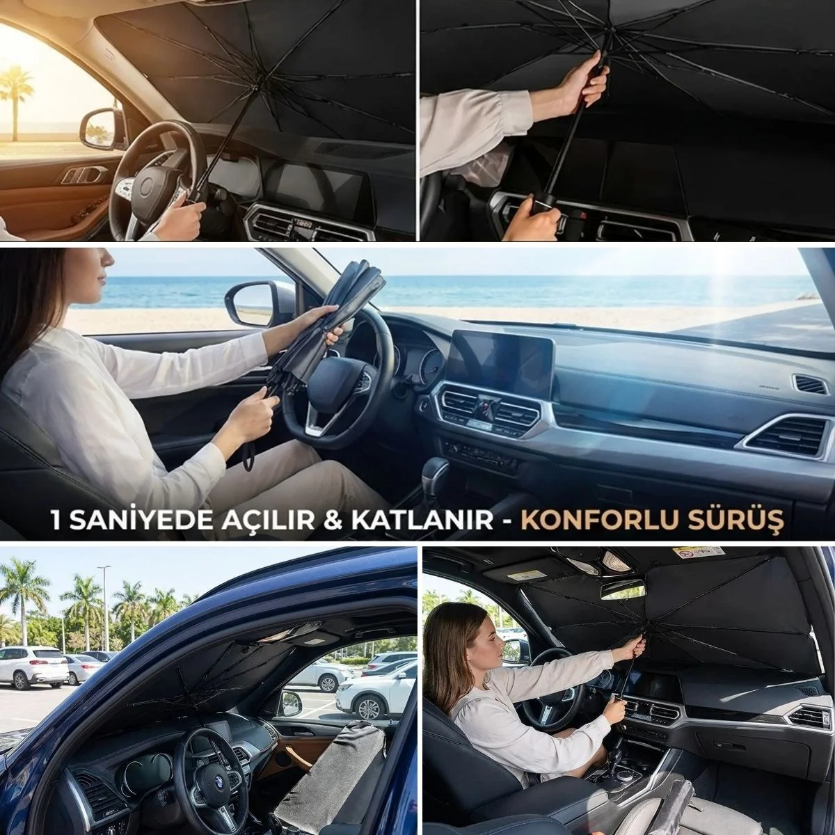 Premium Katlanabilir Araç Ön Cam Güneşliği – Şemsiye Tipi Oto Güneşlik, UV Korumalı Isı Yalıtımlı Ön Cam Gölgelik Premium Katlanabilir Araç Ön Cam Güneşliği – Şemsiye Tipi Oto Güneşlik, UV Korumalı Isı Yalıtımlı Ön Cam Gölgelik Fiyatı, Yorumları ve Özellikleri