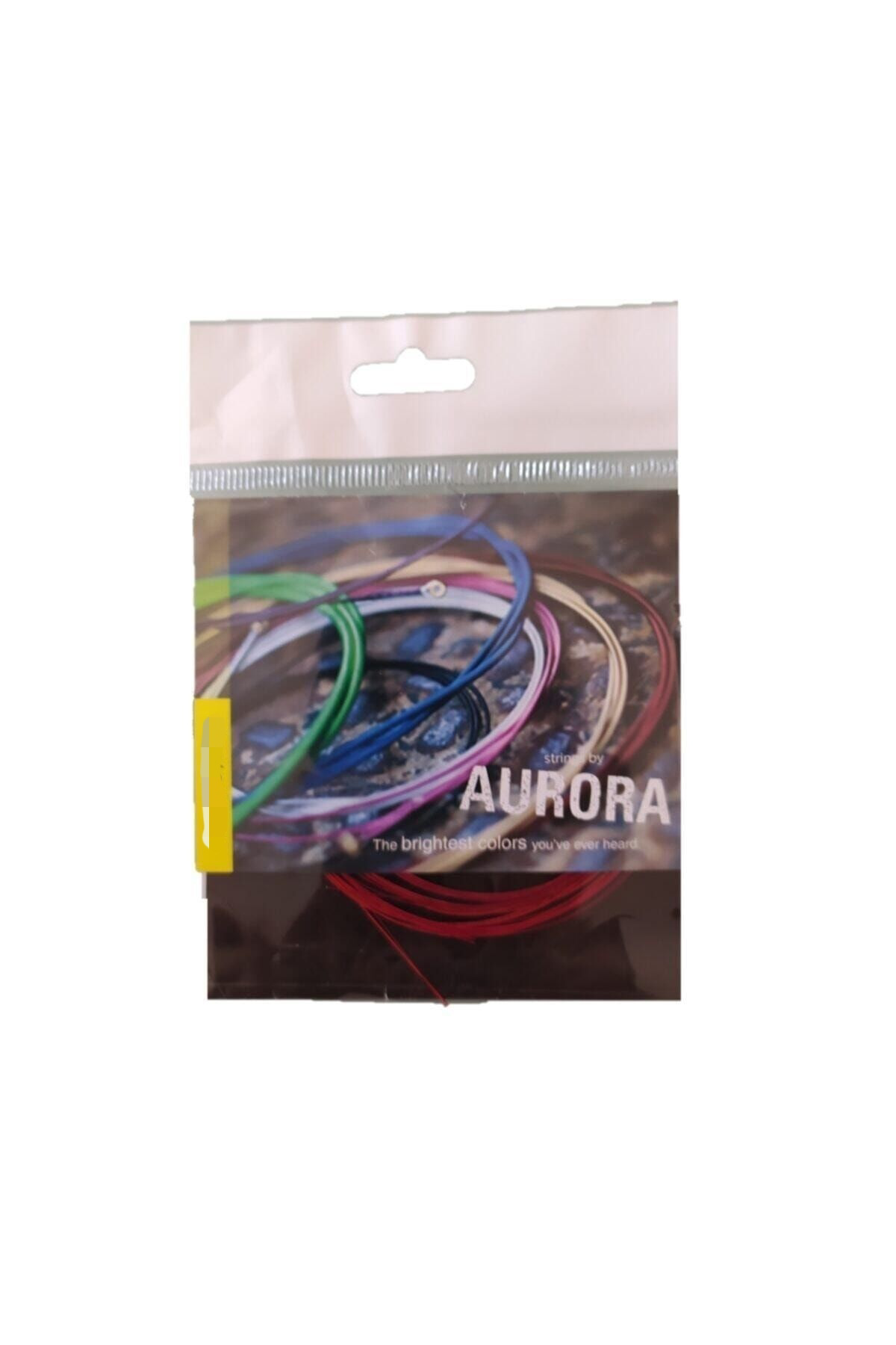 Aurora Premium Kirmizi Saz Teli Takimi 0.18 Kisa Sap
