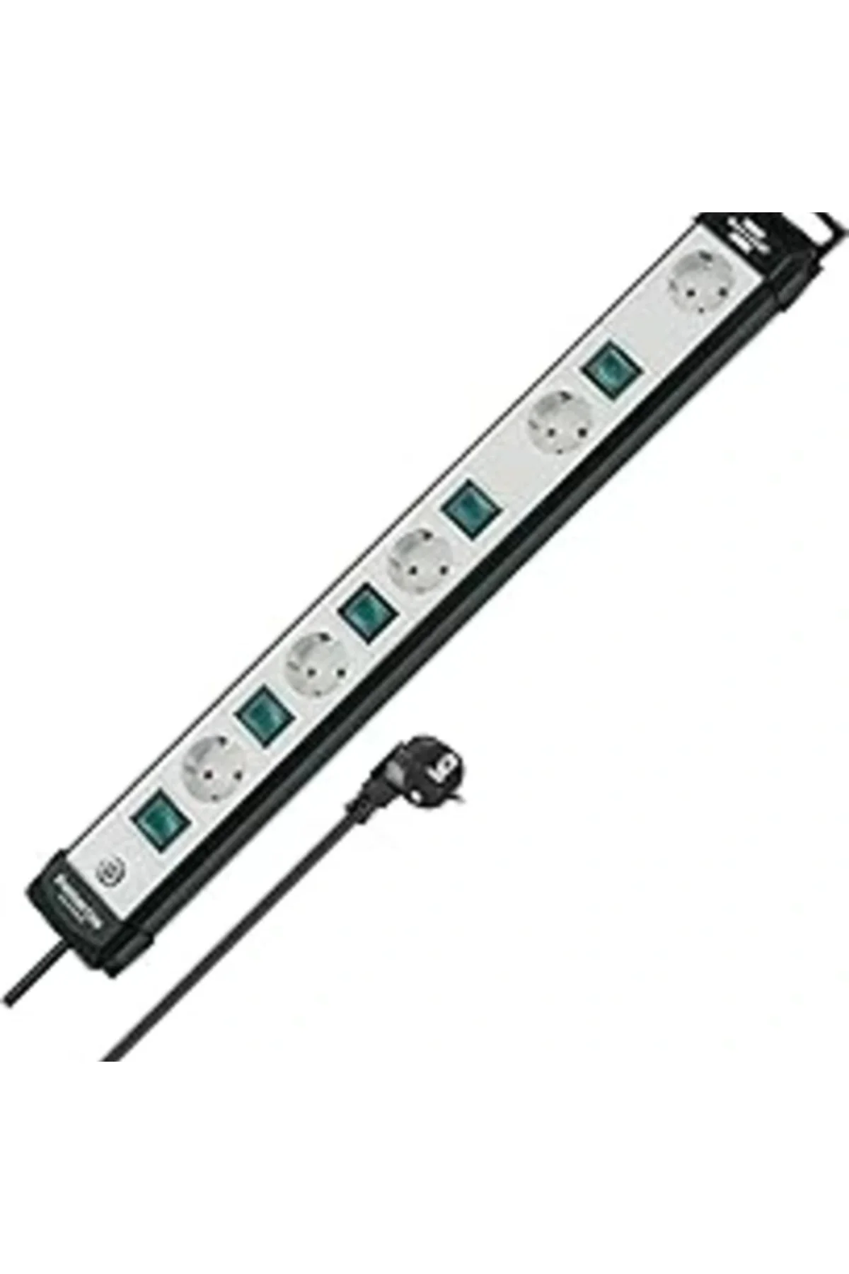 Premium Line, teknik çoklu priz, tek tek çalıştırılabilir prizler (3 m kablo) ile