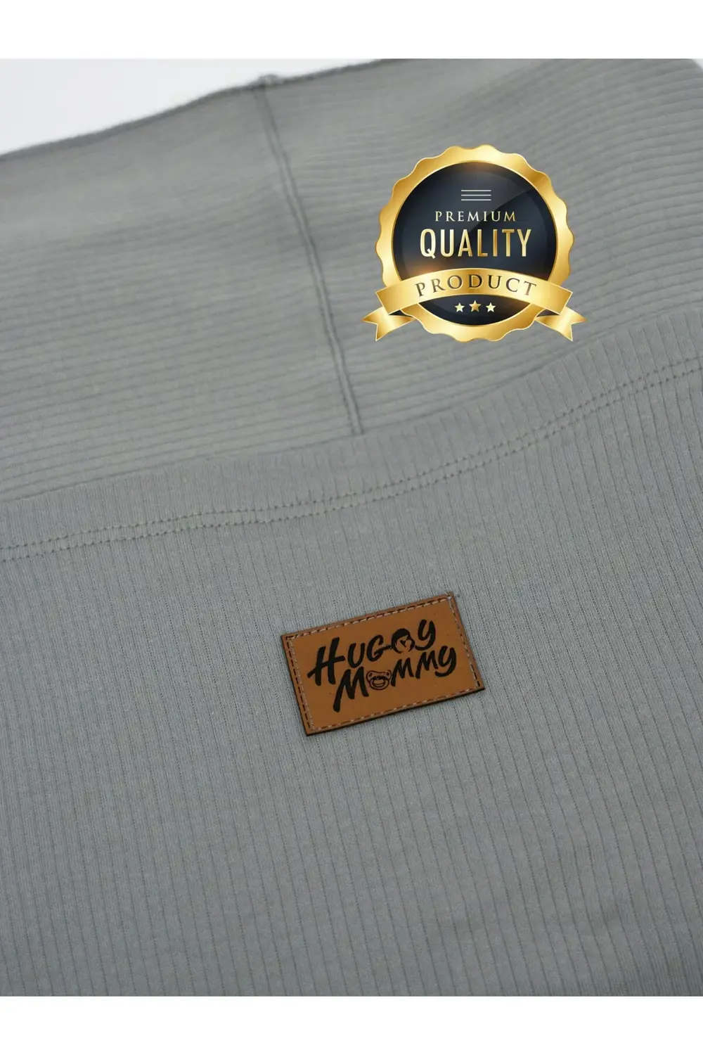 Premium Organik Pamuk Sırt Destekli Cepli Şapkalı Bebek Taşıyıcı