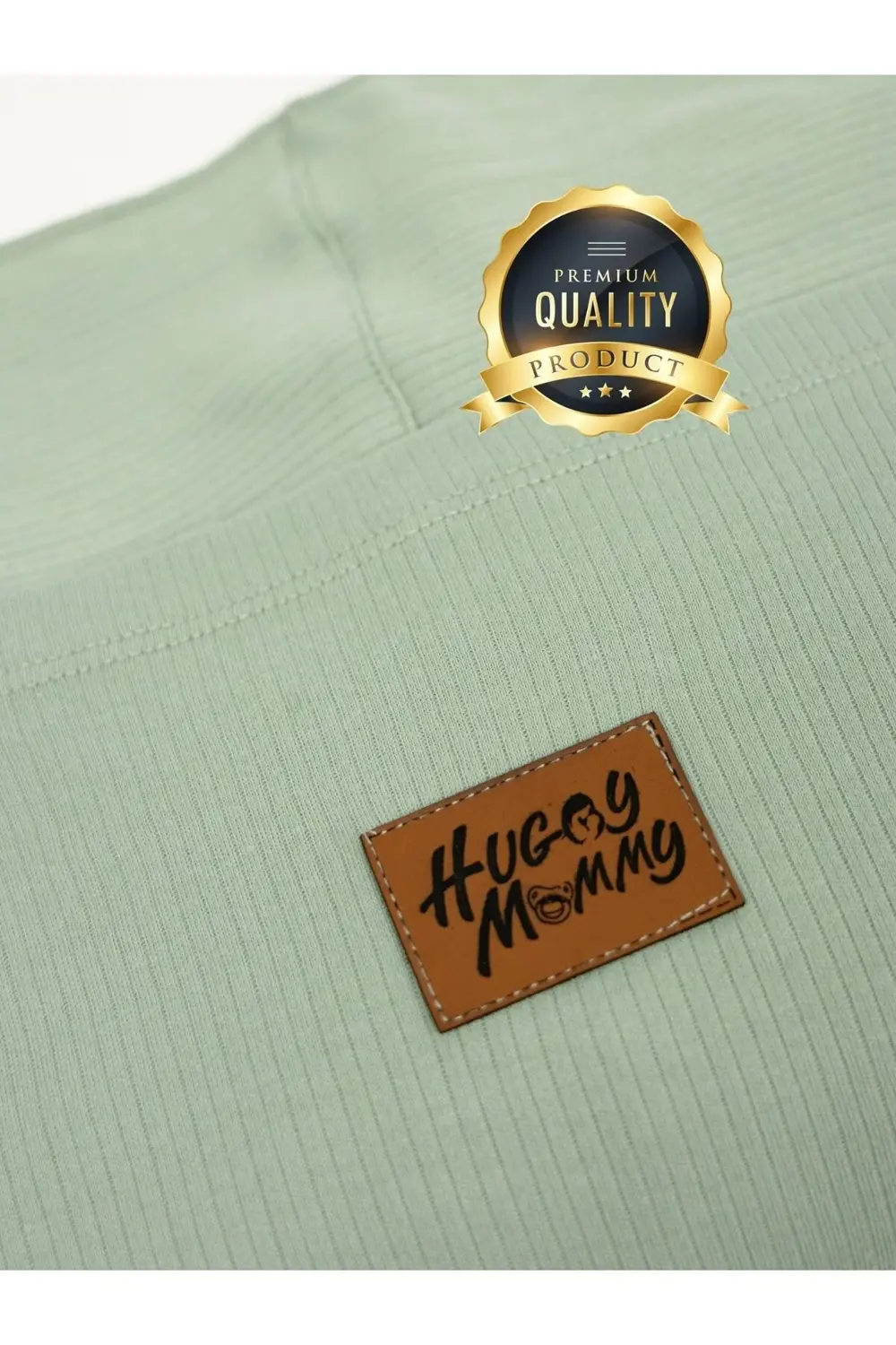 Premium Organik Pamuk Sırt Destekli Cepli Şapkalı Bebek Taşıyıcı