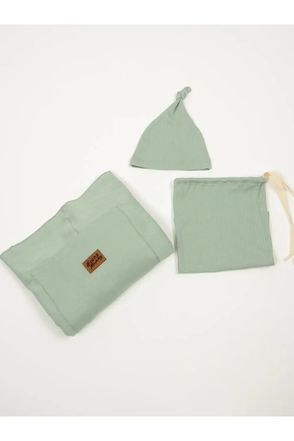 Premium Organik Pamuk Sırt Destekli Cepli Şapkalı Bebek Taşıyıcı