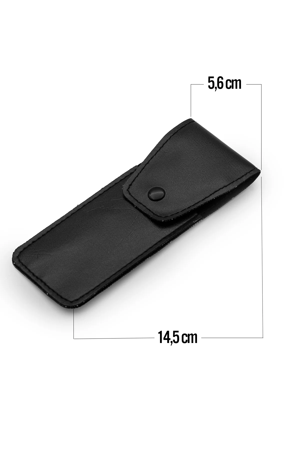 Premium Paslanmaz Çelik Sakal ve Bıyık Makası 14 cm – Taşıma Kılıflı
