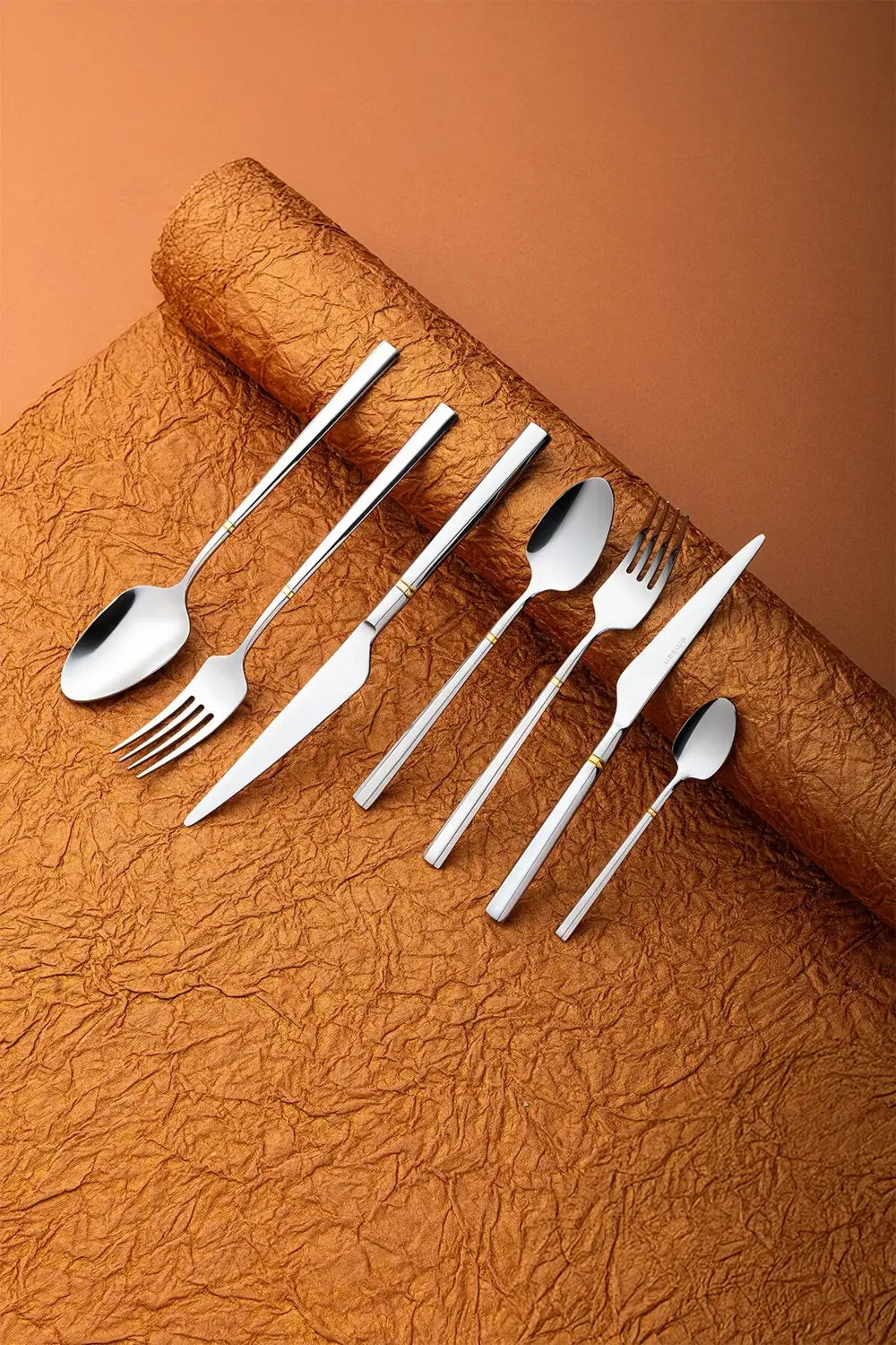 Premium Penta 84 Parça 12 Kişilik Çatal Kaşık Bıçak Seti Lüks Kut