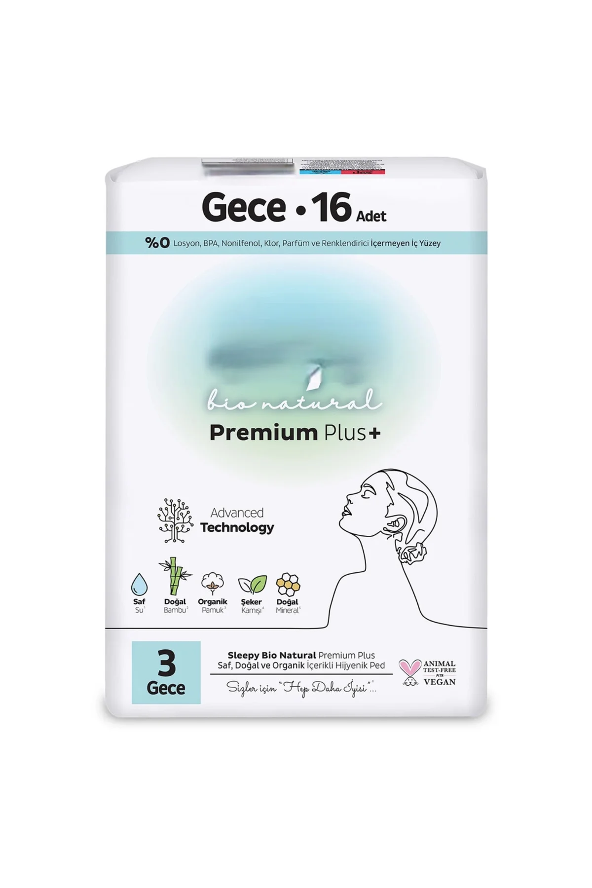 Premium Plus Gece Ped 16 Adet