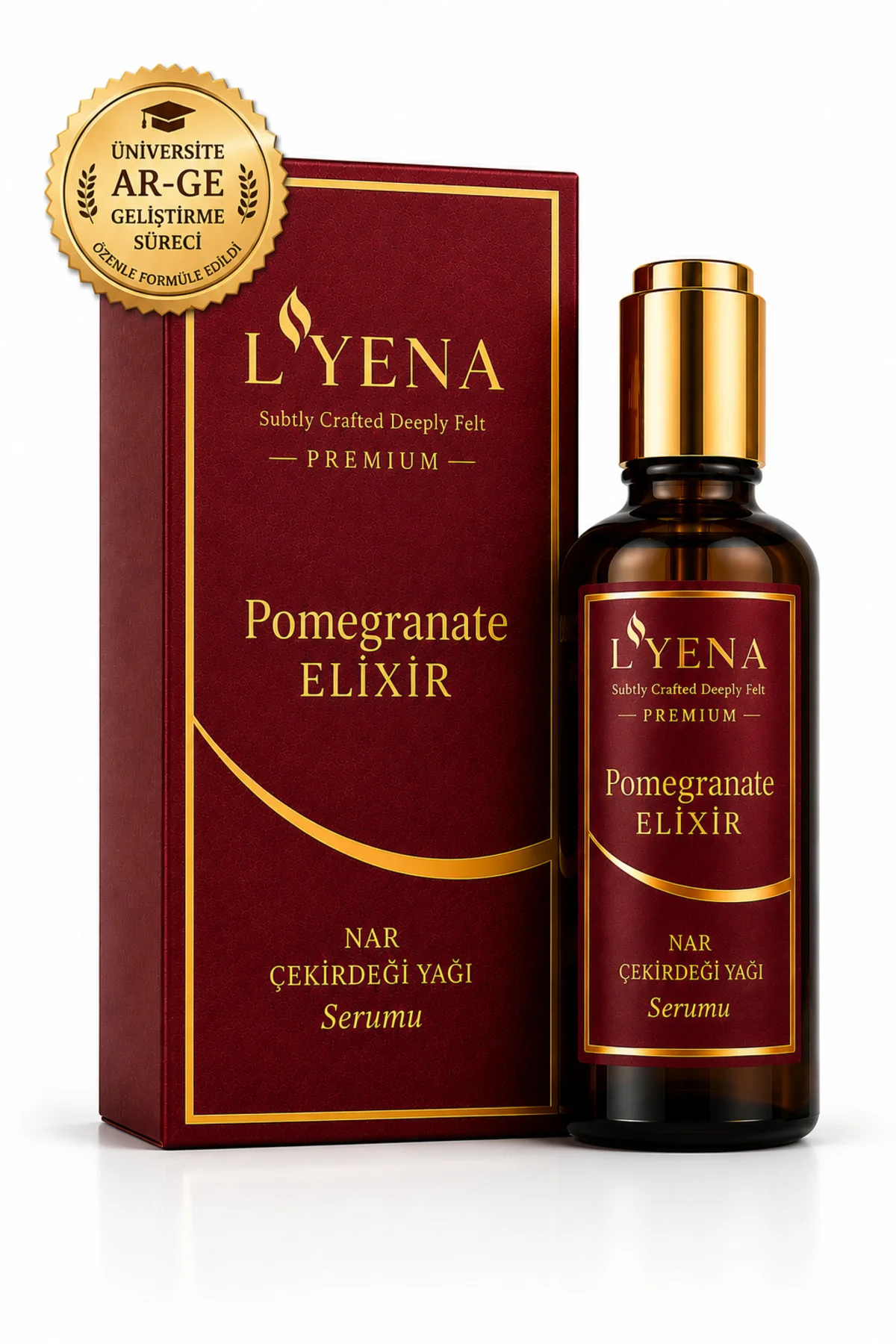 Premium Pomegranate Elixir Nar Çekirdeği Yağı Serumu Premium Pomegranate Elixir Nar Çekirdeği Yağı Serumu