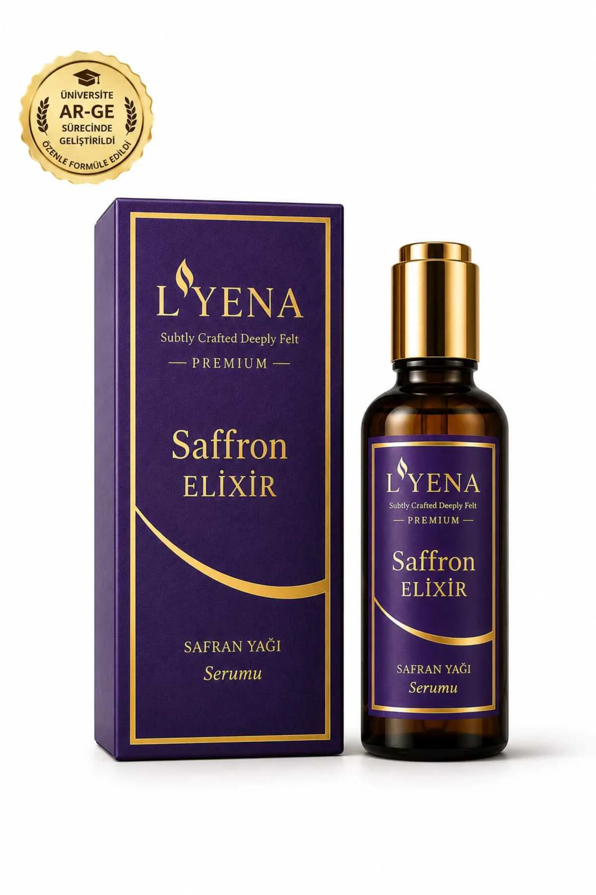 Premium Saffron Elixir Safran Yağı Serumu