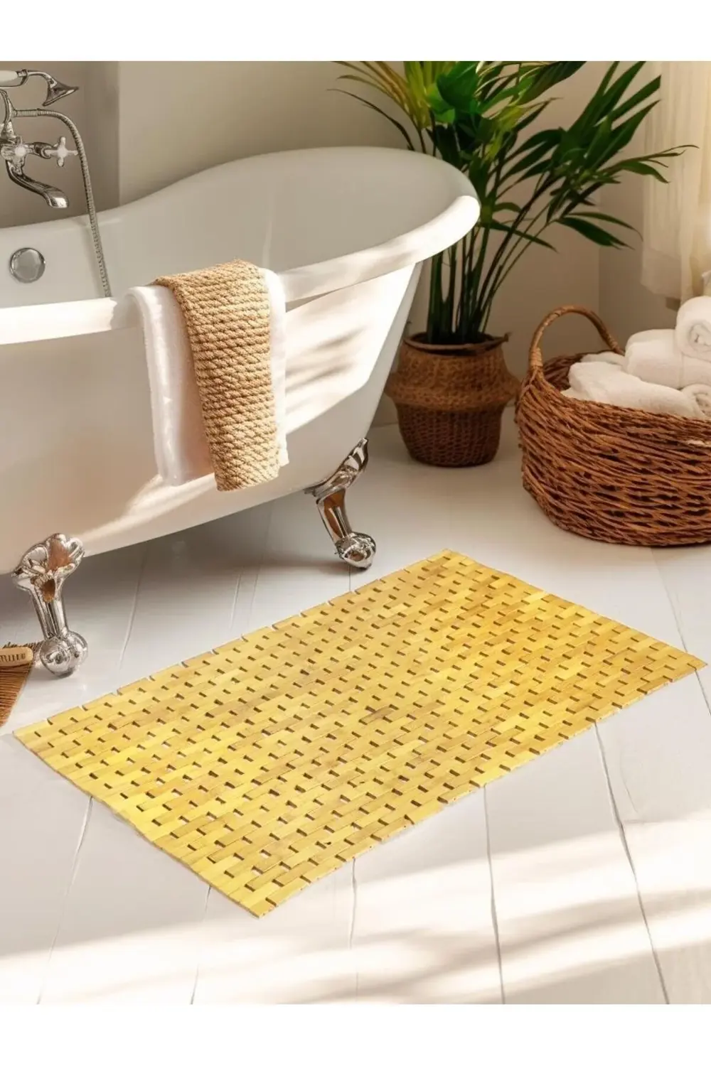 Premium Serisi 40x60 cm Bambu Paspası 395519