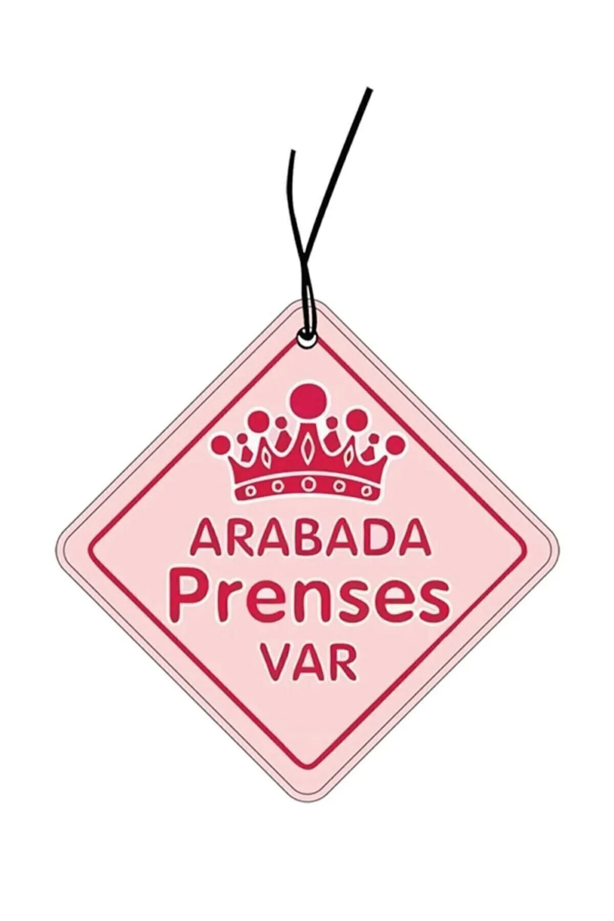 Premium Serisi Arabada Prenses Var Tasarımlı Dekoratif Oto Kokusu