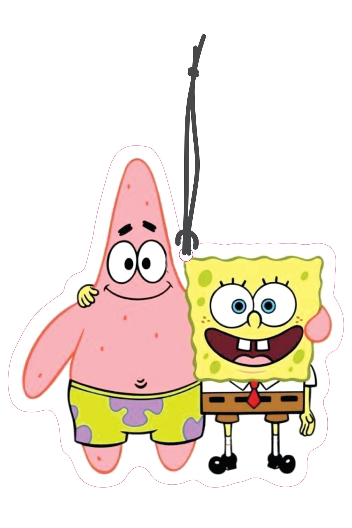 Premium Serisi Bob ve Patrick Tasarımlı Dekoratif Oto Kokusu Ve O