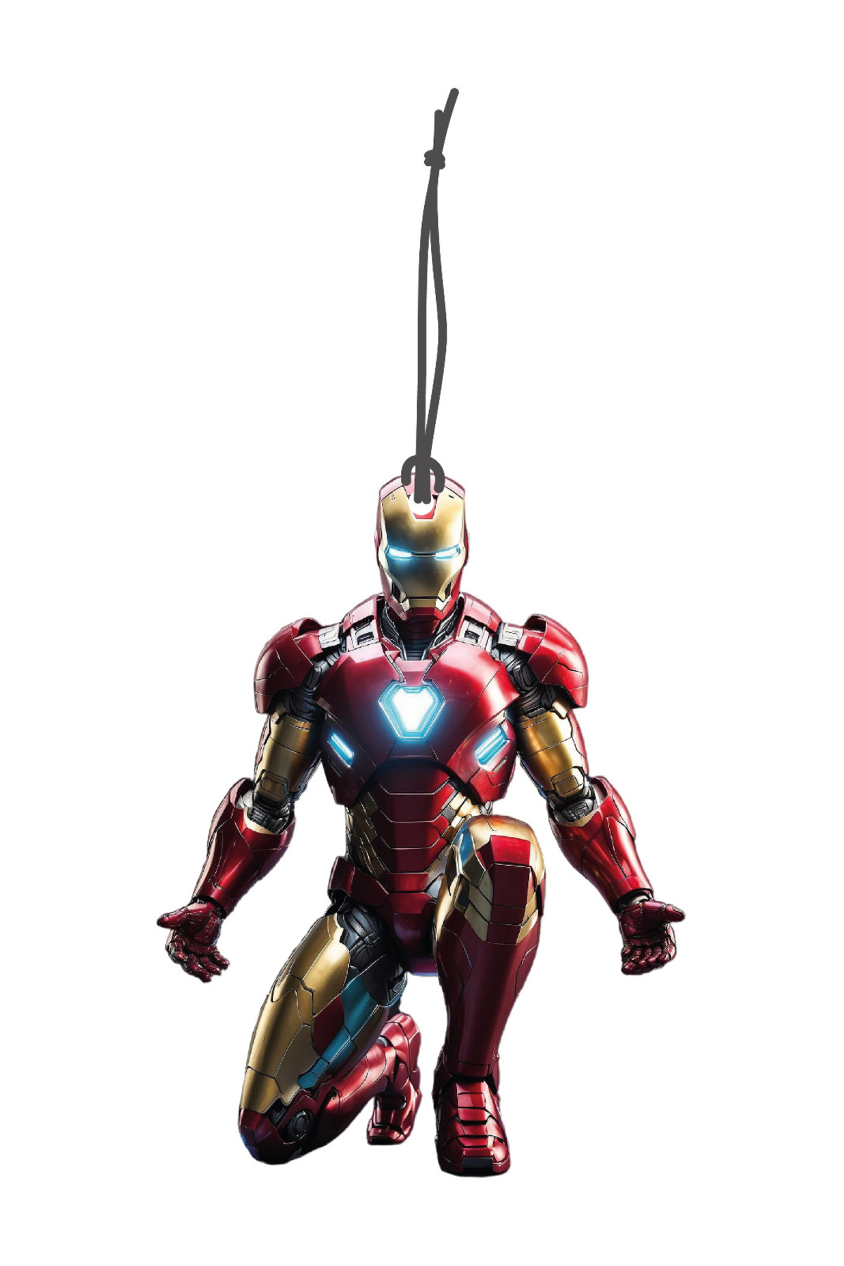 Premium Serisi Demir Adam Iron Man Tasarımlı Dekoratif Oto Kokusu Ve Oto Aksesuarı