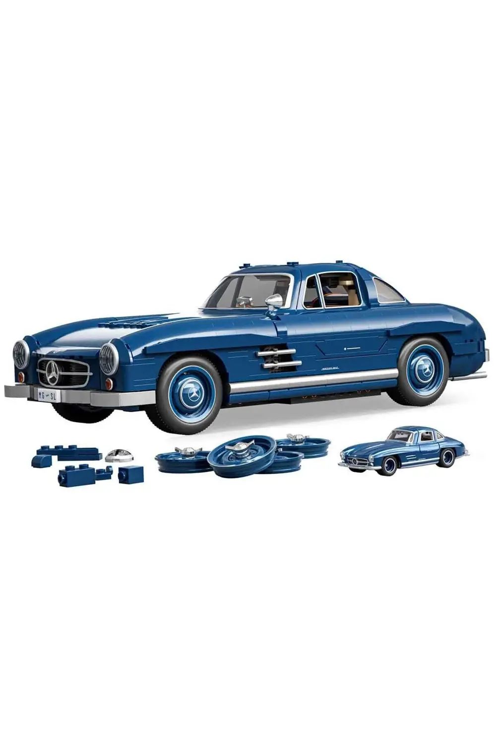 Premium Serisi Mercedes Benz 300 SL Araba 1600 Parça HWW25