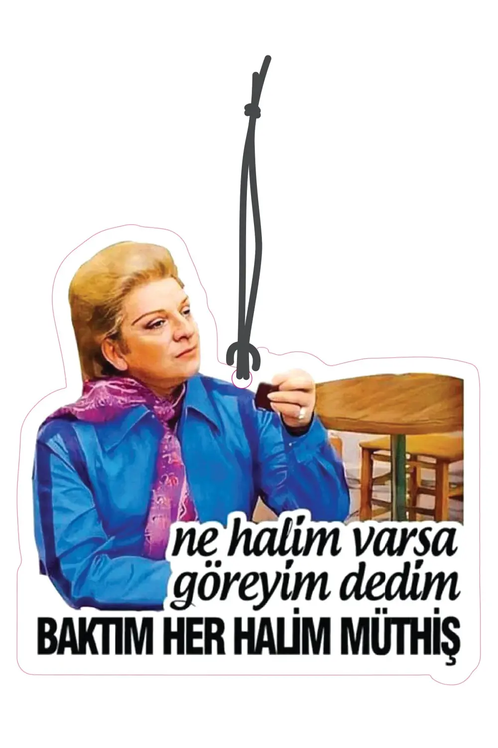 Premium Serisi Ne Halim Varsa Göreyim Dedim Tasarımlı Dekoratif O