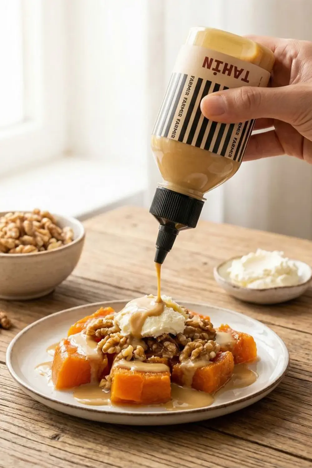 Premium Tahin 250gr - Aç-Kapa Şişe - Özel Kavrulmuş