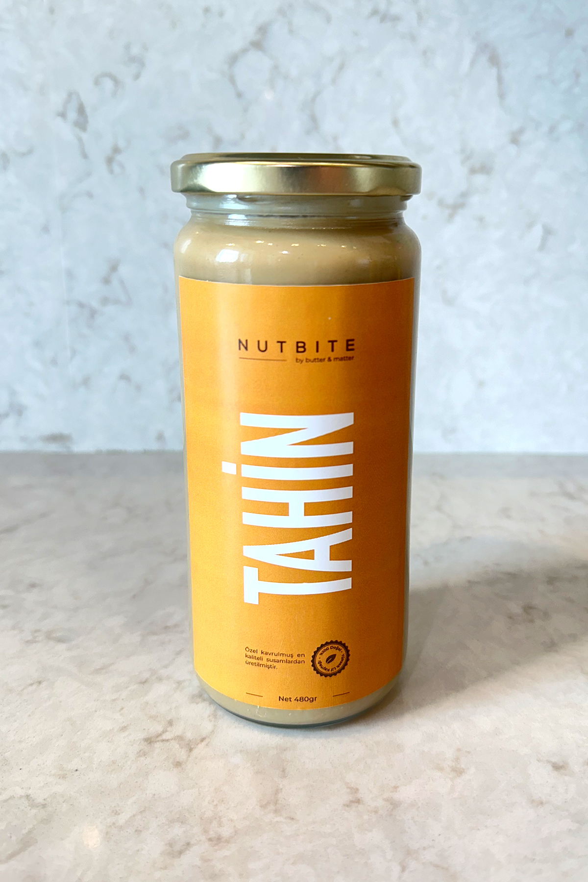 Premium Tahin 480gr - %100 Doğal - Yüksek Lif Kaynağı - Özel Kavr