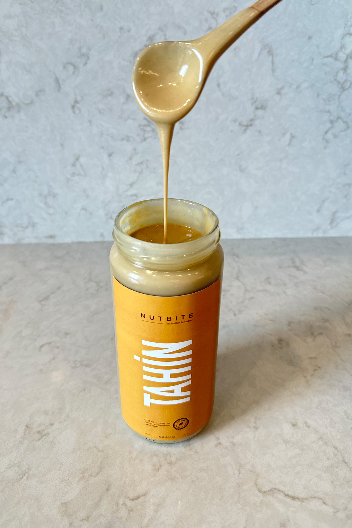 Premium Tahin 480gr - %100 Doğal - Yüksek Lif Kaynağı - Özel Kavr