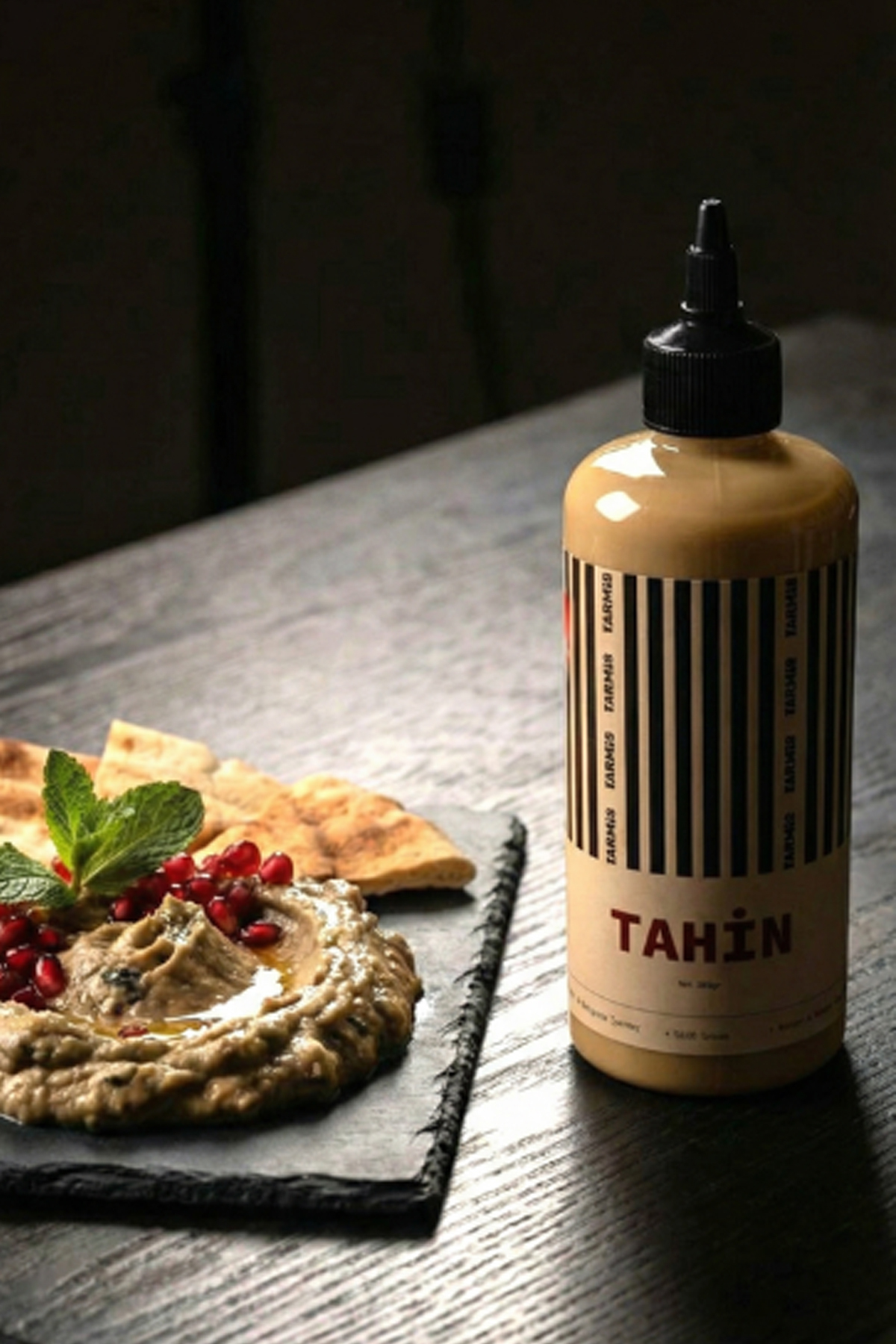 Premium Tahin 500gr - Aç-Kapa Sıkma Şişe - Özel Kavrulmuş