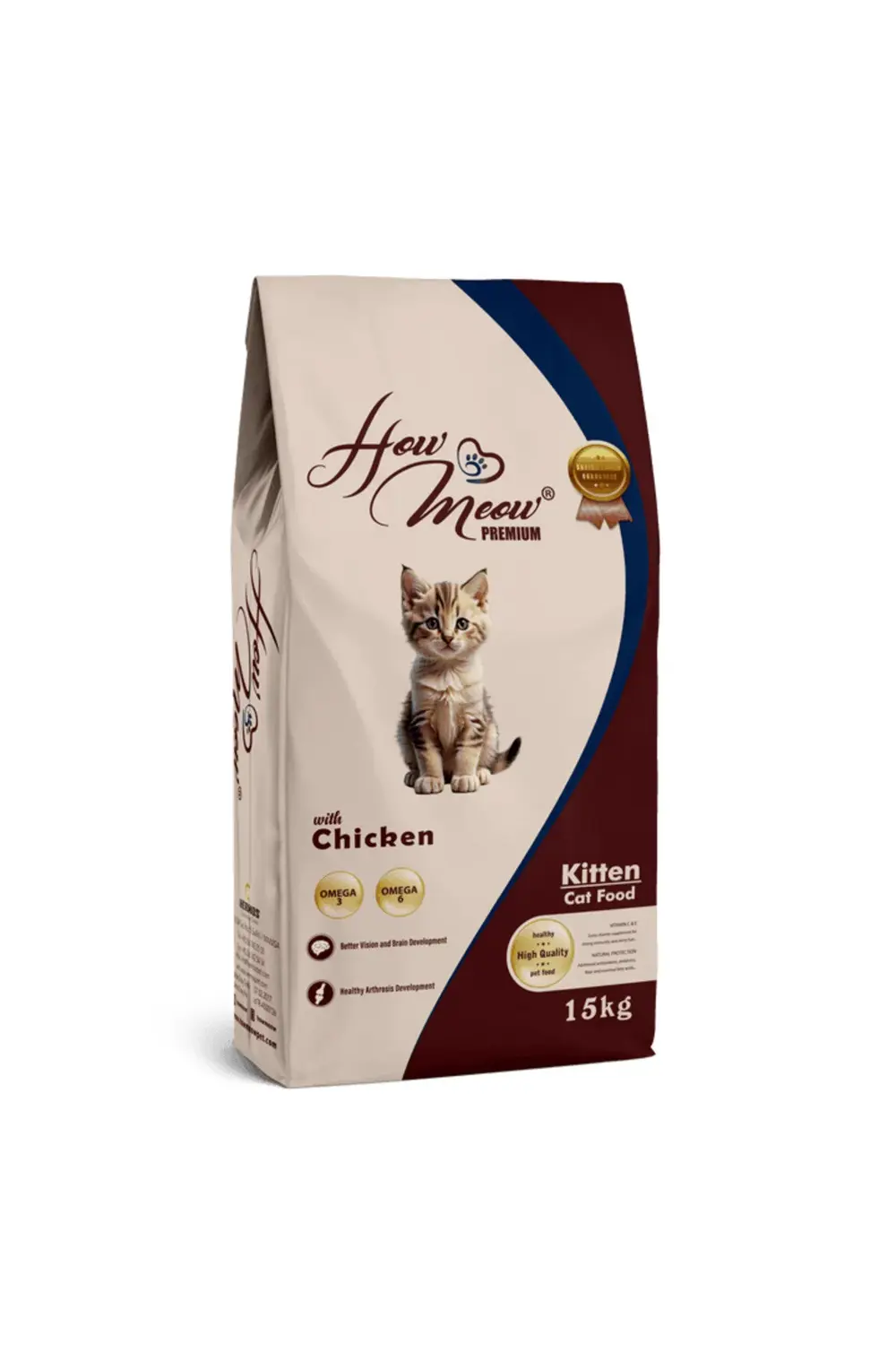 Premium Tavuklu Yavru Kedi Maması Kitten 15KG