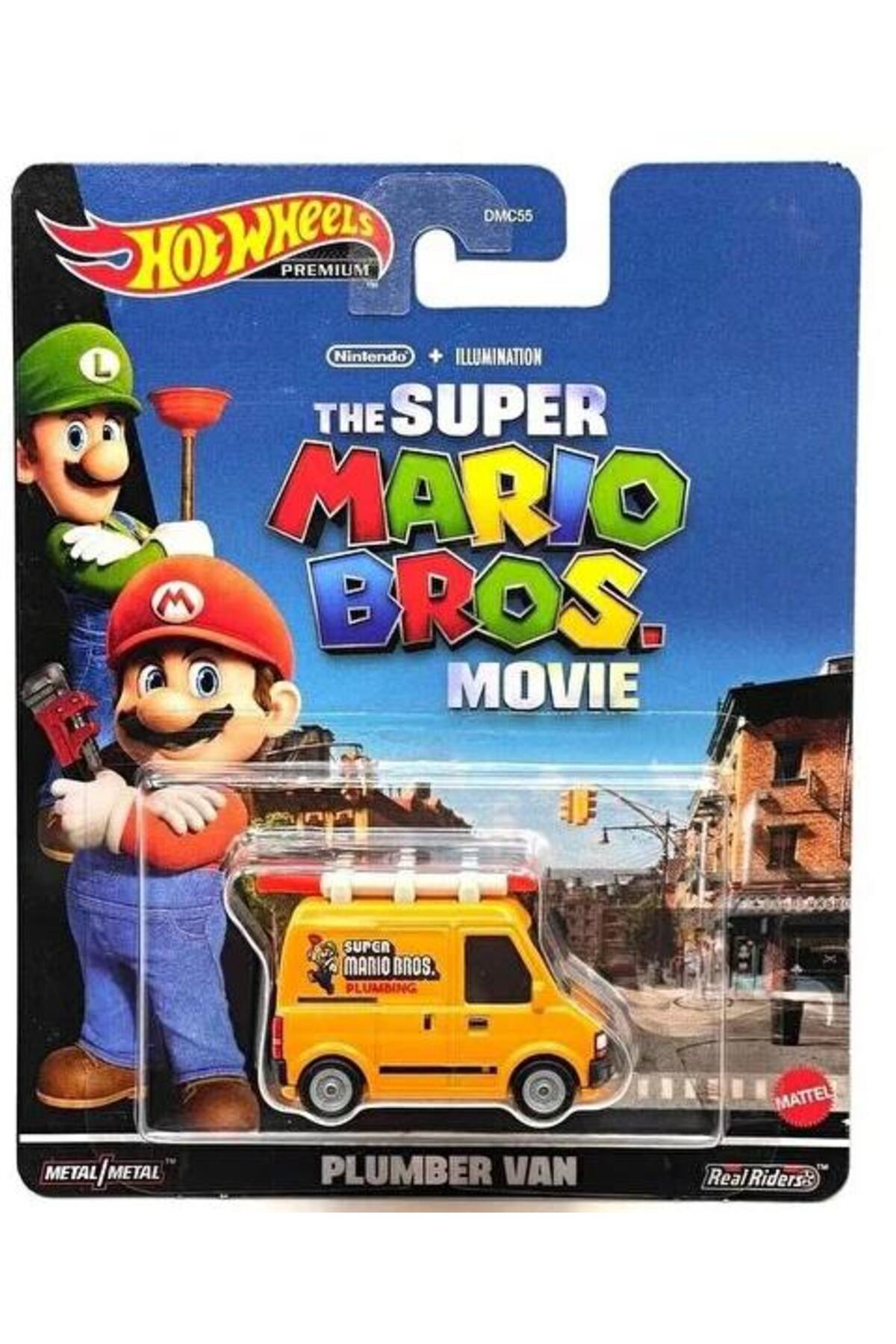 Hot Wheels Premium The Super Mario Bros. Movie Plumber Van Hkc19