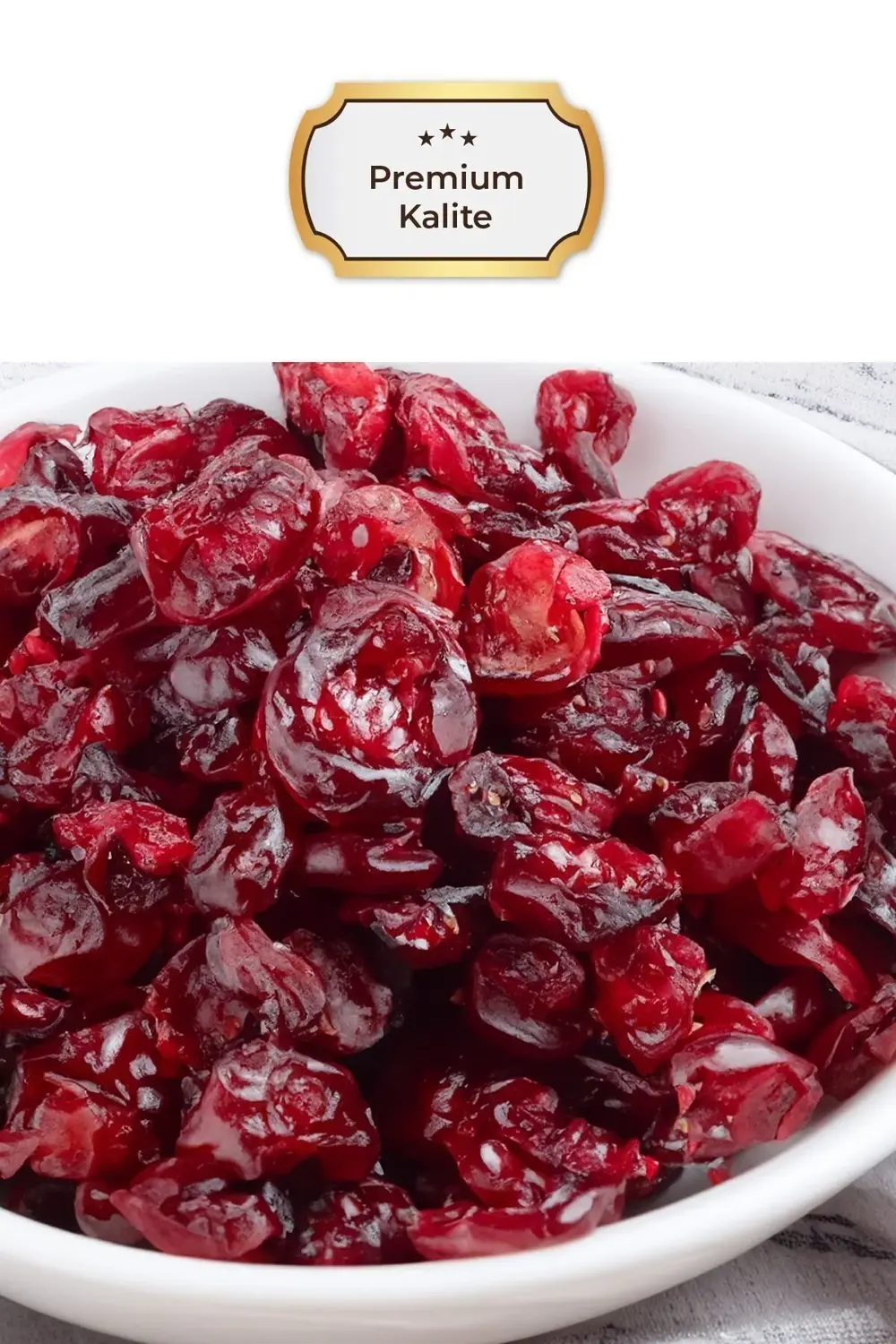 Premium Turna Yemişi 100gr - Cranberry - Çekirdeksiz Tane - Tapta