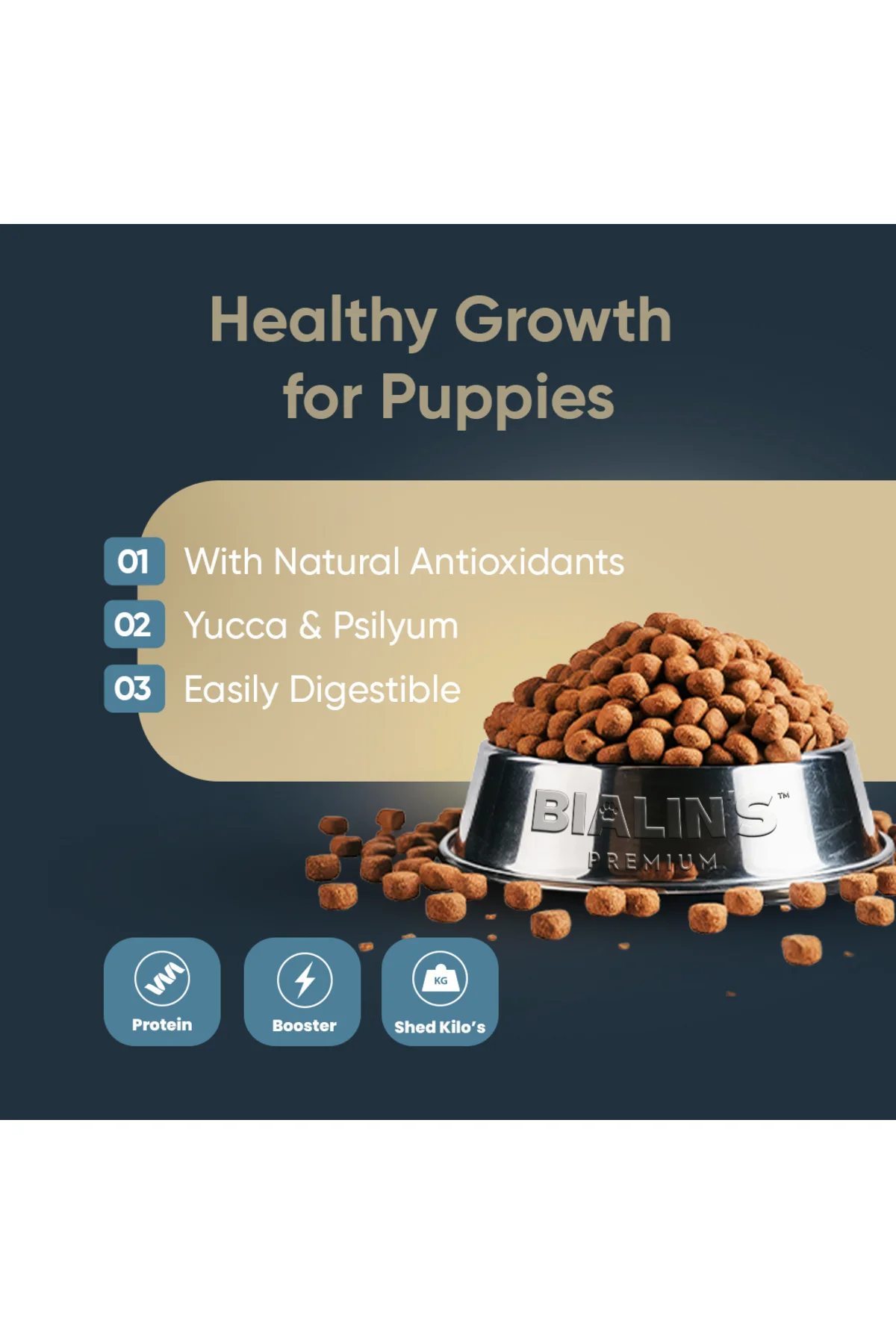 Premium Yavru Köpek Maması Kuzu & Pirinçli 2.5kg Premium Yavru Köpek Maması Kuzu & Pirinçli 2.5kg