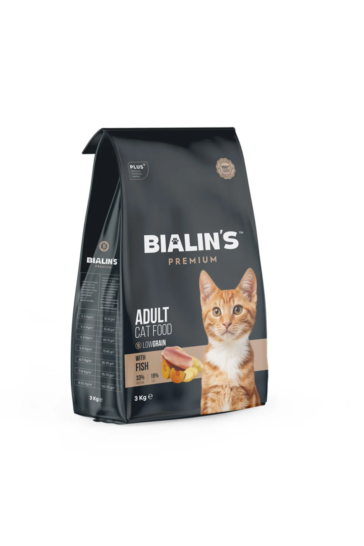 Premium Yetişkin Kedi Maması Balıklı 3 Kg