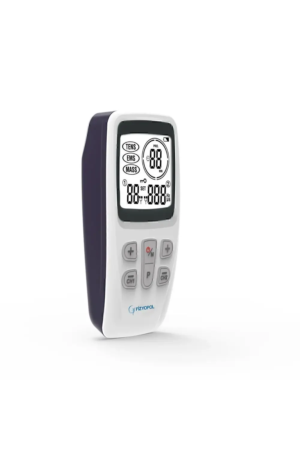 Premium,2 Kanallı Fizik Tedavi Tens Cihazı Dijital Portatif Tens,