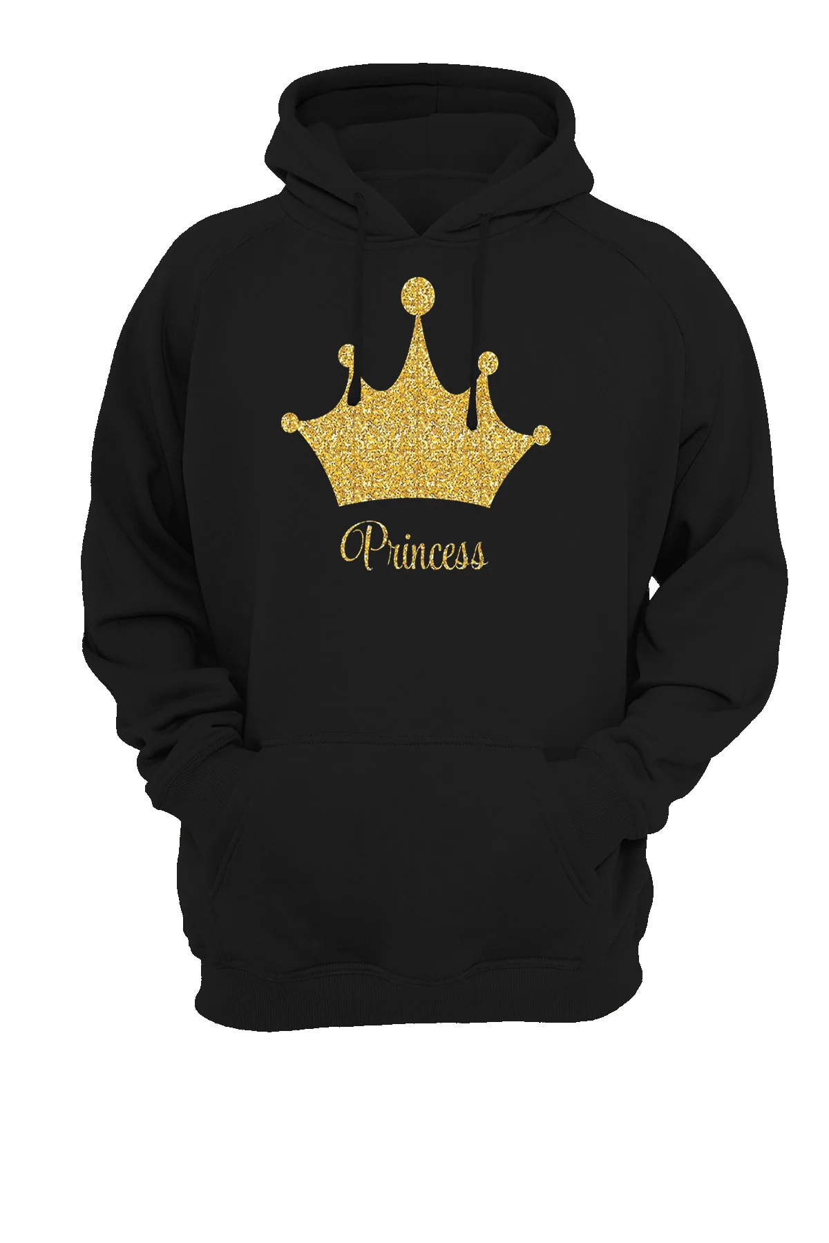 Prenses Çift Baskılı Fermuarsız Kapüşonlu Sweatshirt Prenses Çift Baskılı Fermuarsız Kapüşonlu Sweatshirt